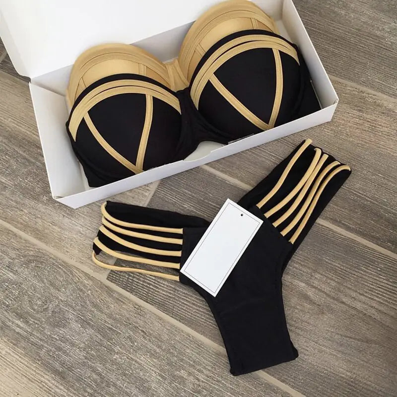 Earth-Kissed One Piece Bikini
