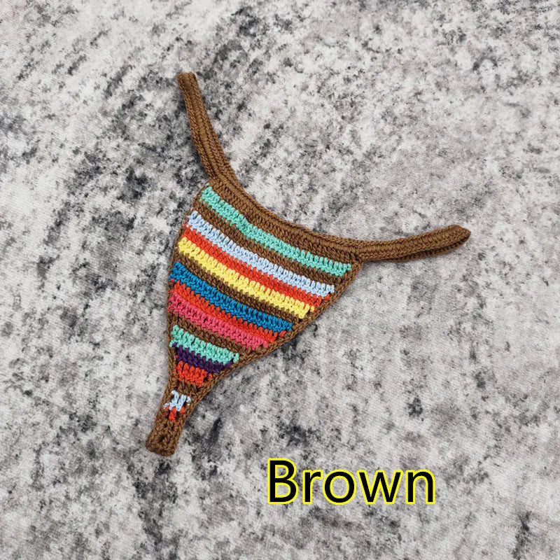 Colorful Crochet Bikini