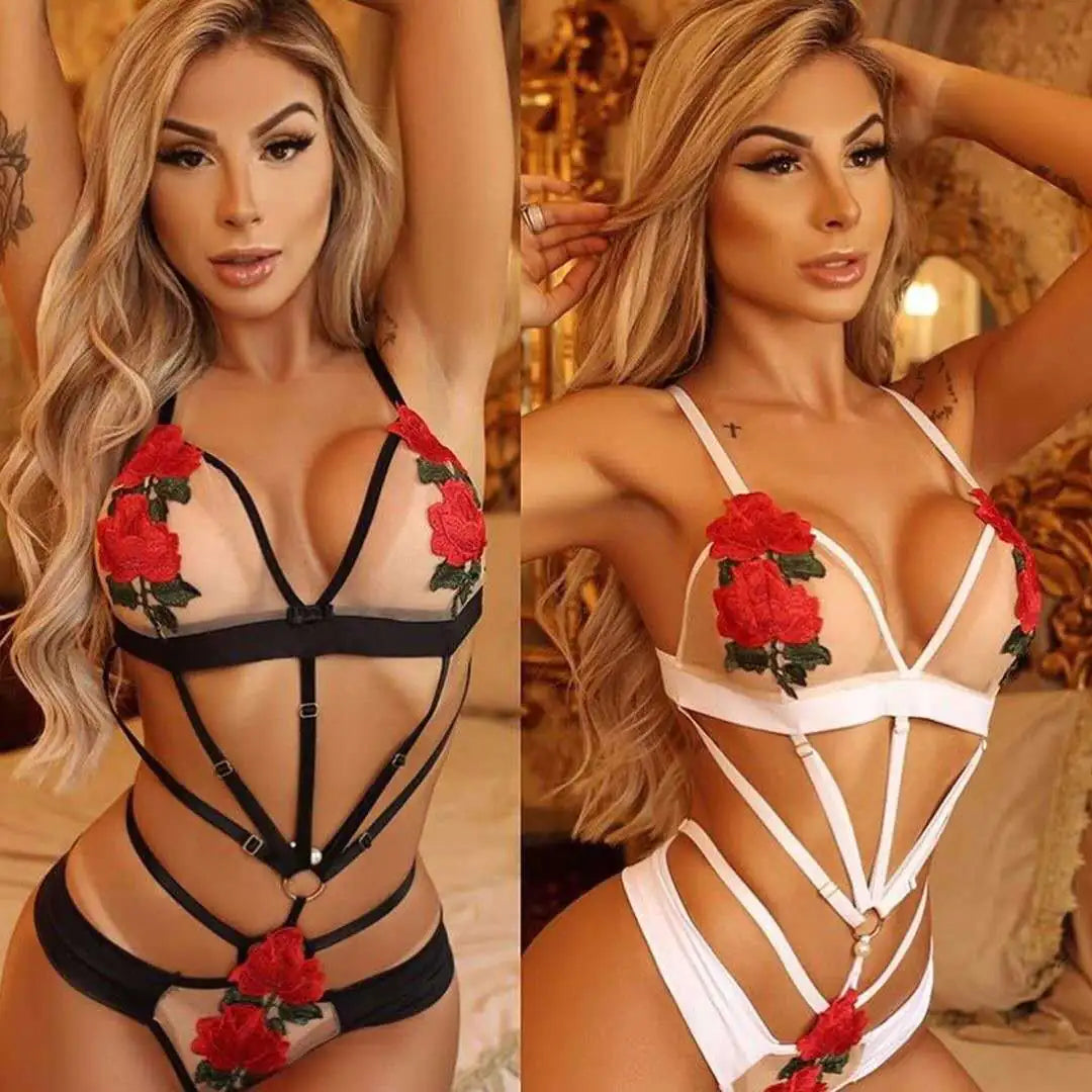 Fashionable Embroidered Lingerie