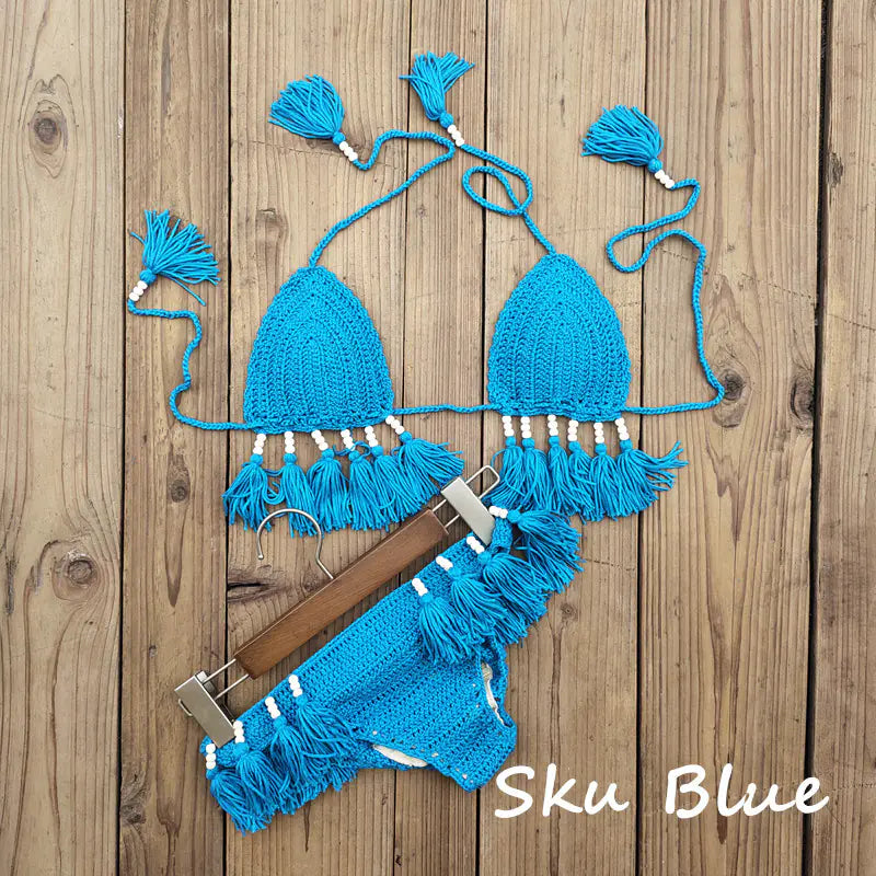 Elegant Crochet Bikini Set